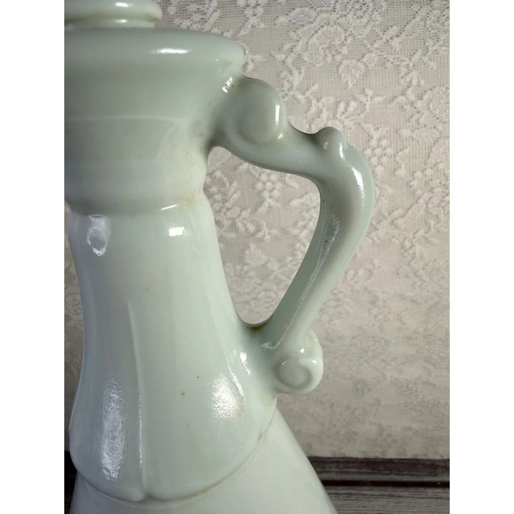 Vintage Jim Beam liquor Delft Nautical Decanter Sailing Ship Windmill 13.5 Inch‎